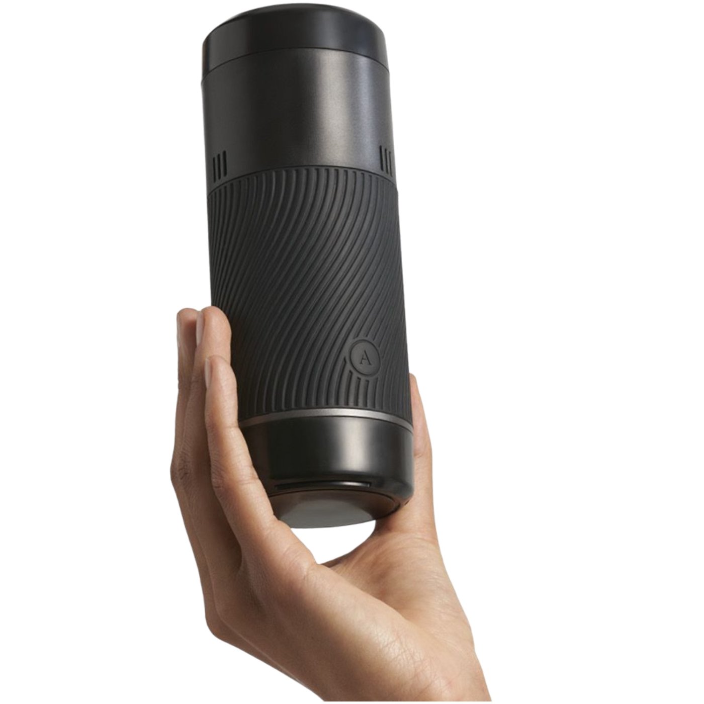 Arcwave Pow Silicone Dual-Entrance Suction Control Male Masturbator Black