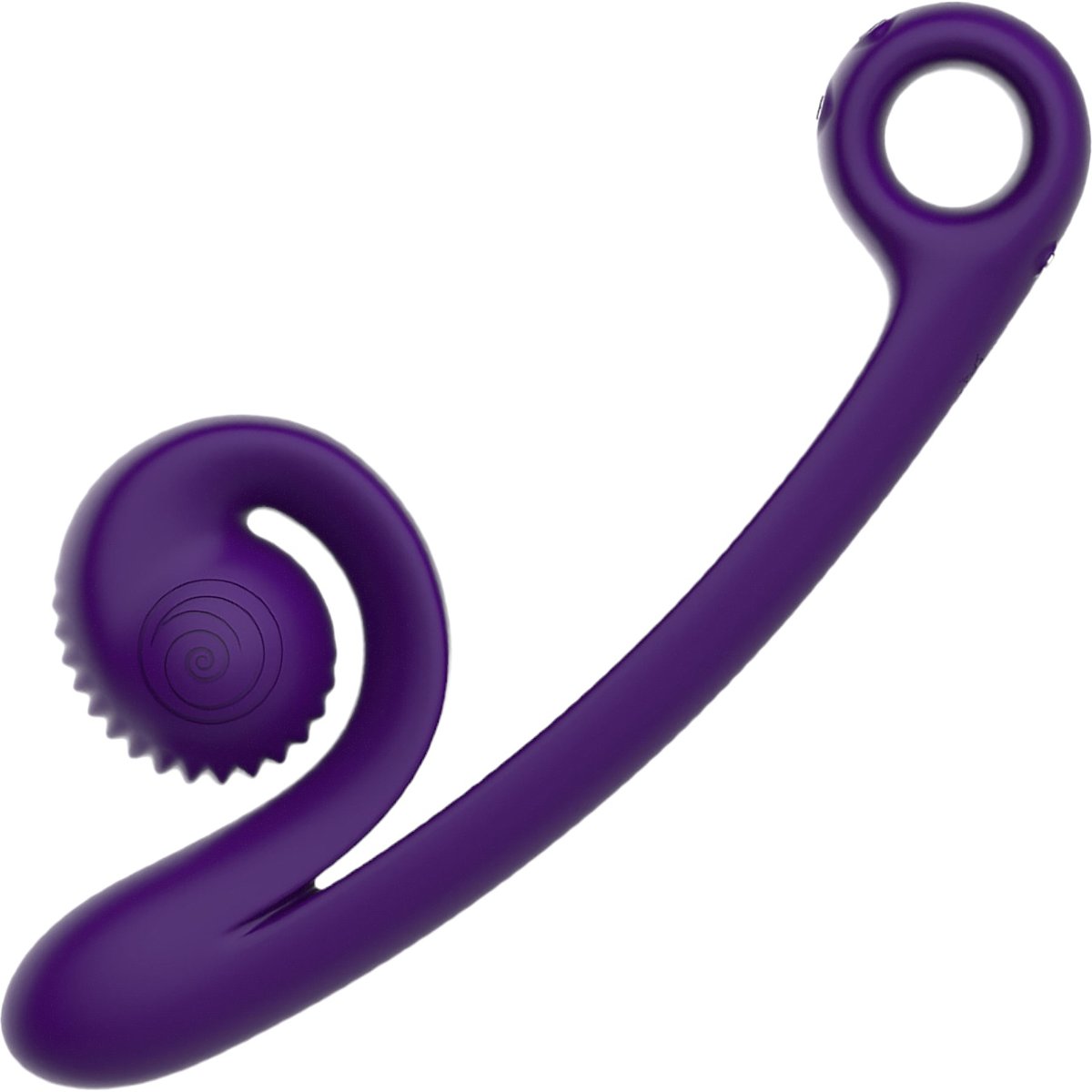 Snail Vibe Curve Rechargeable Powerful Dual Vibrator Purple