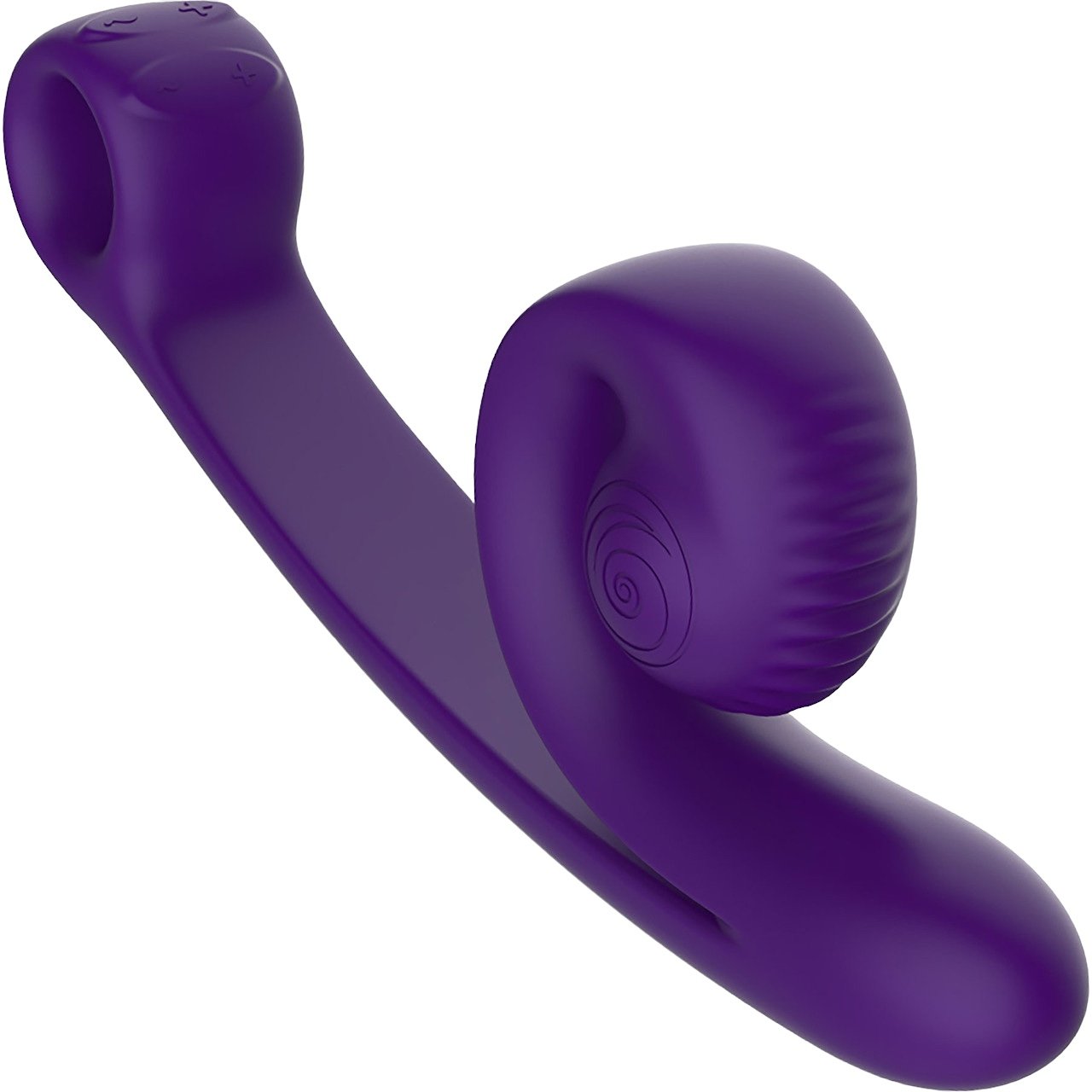 Snail Vibe Curve Rechargeable Powerful Dual Vibrator Purple