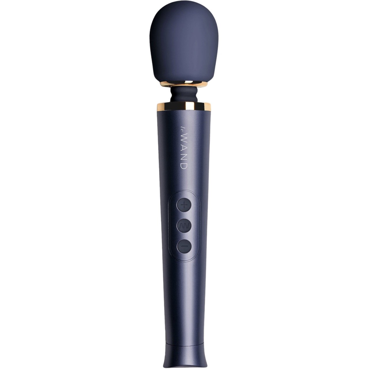 Le Wand Petite Mini Rechargeable Massage Wand Vibrator Navy