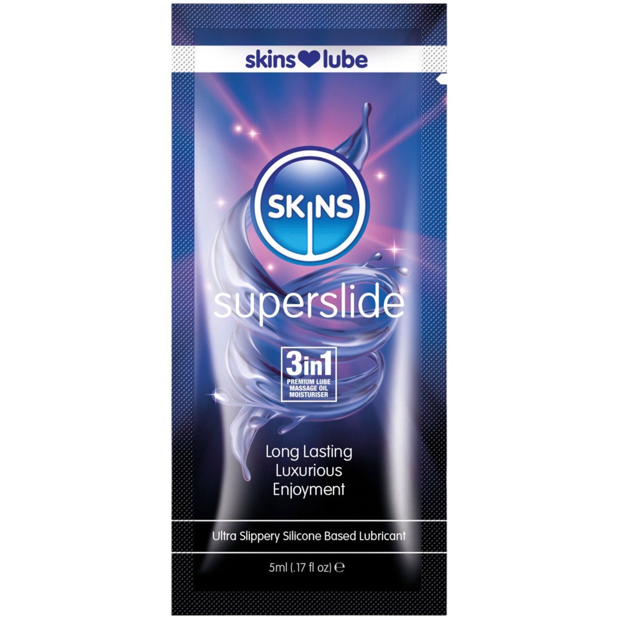 Skins Superslide Silicone Based Lubricant 5ml
