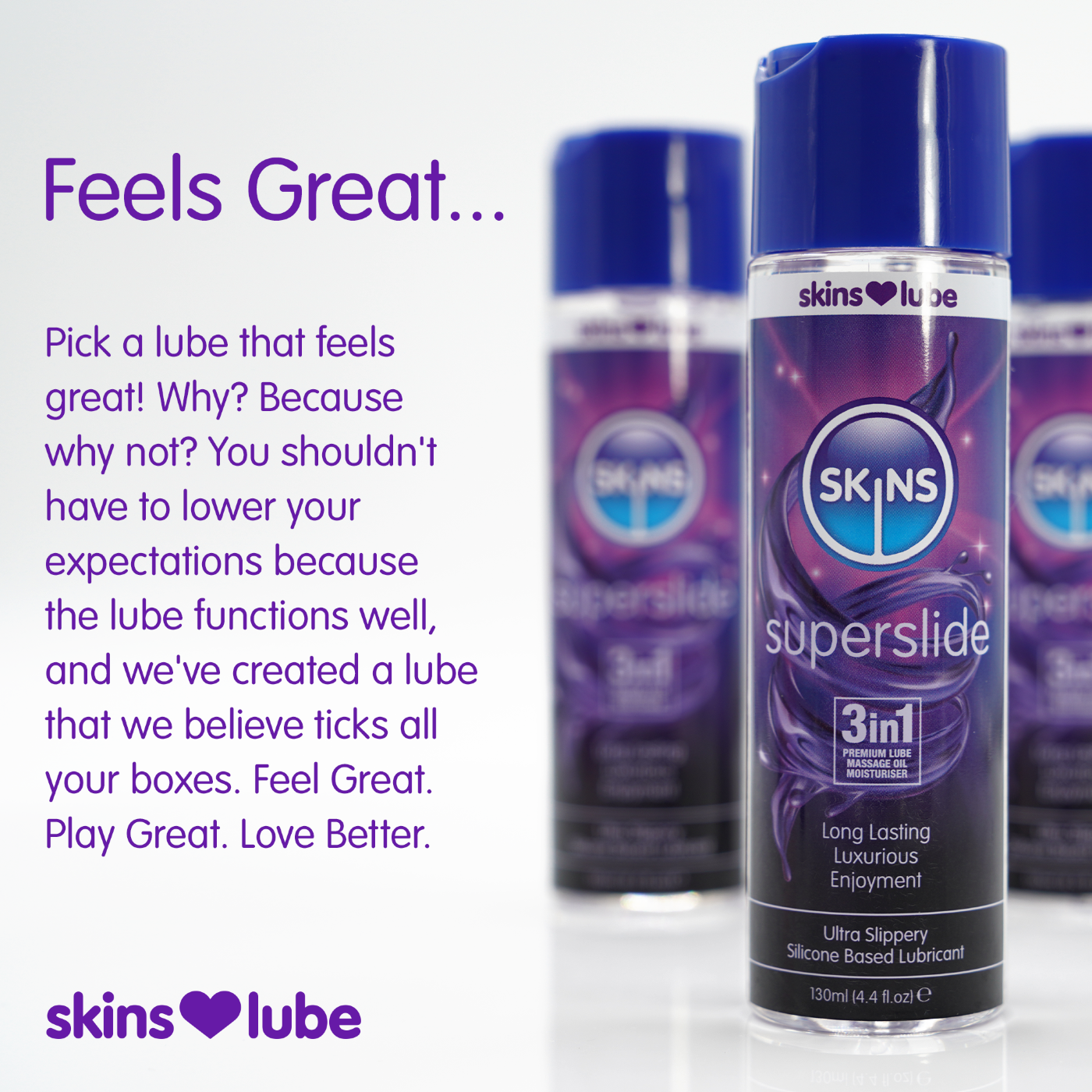 Skins Superslide Silicone Based Lubricant 5ml