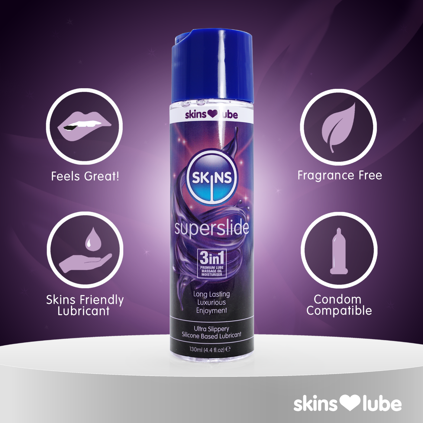 Skins Superslide Silicone Based Lubricant 5ml