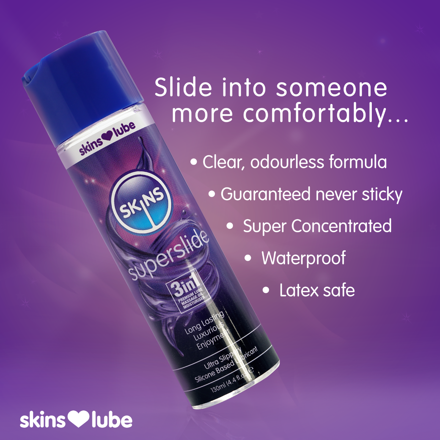 Skins Superslide Silicone Based Lubricant 5ml