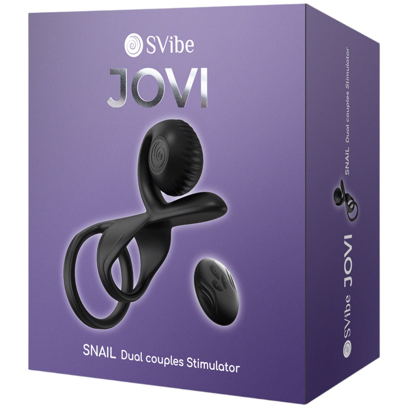 Snail Vibe Jovi Rechargeabale Remote Controlled Dual Couples Stimulator