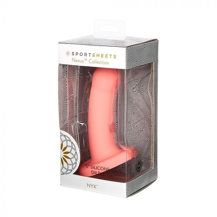 Nexus Nyx Silicone Dildo 5" - Coral