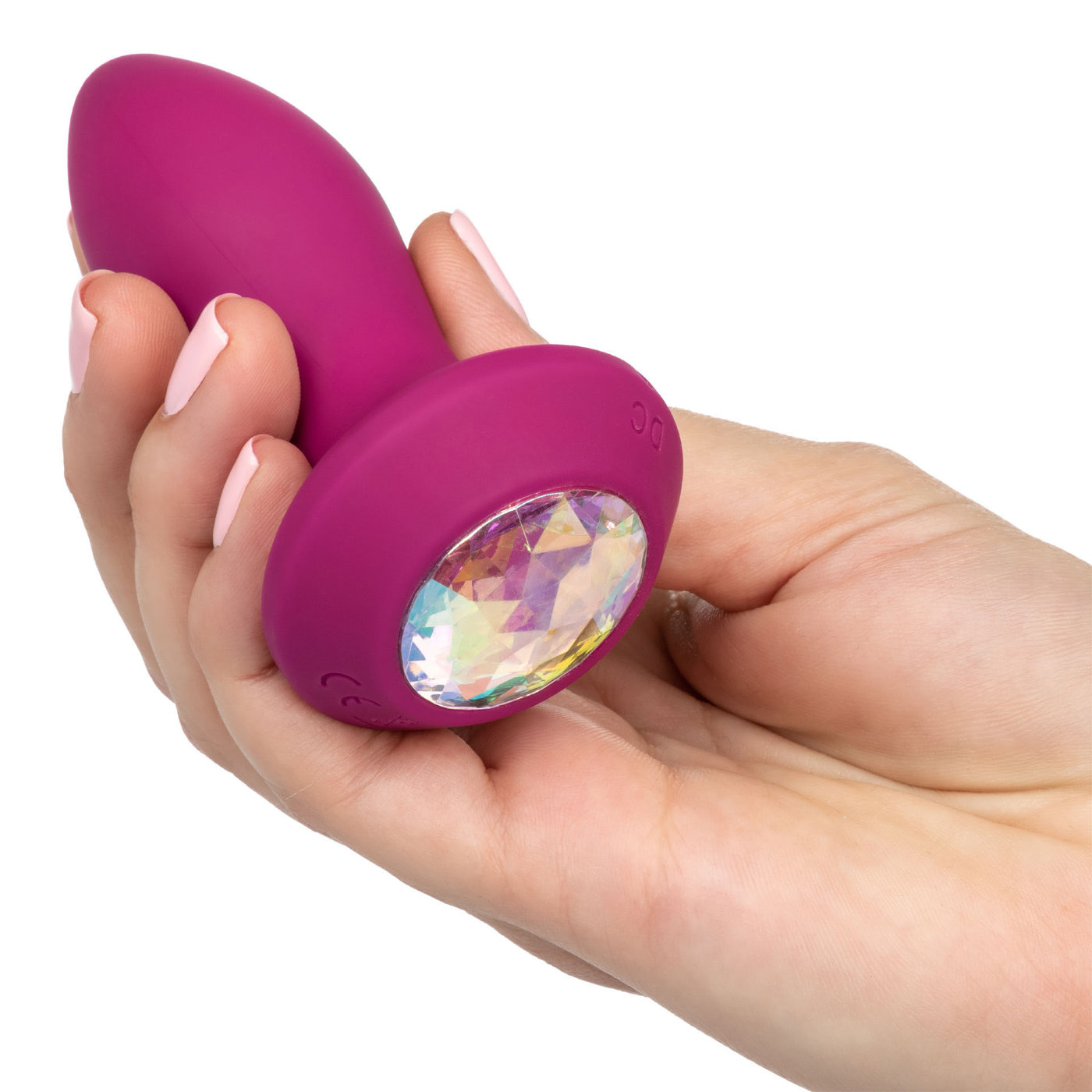 Power Gem Vibrating Petite Crystal Probe Butt Plug