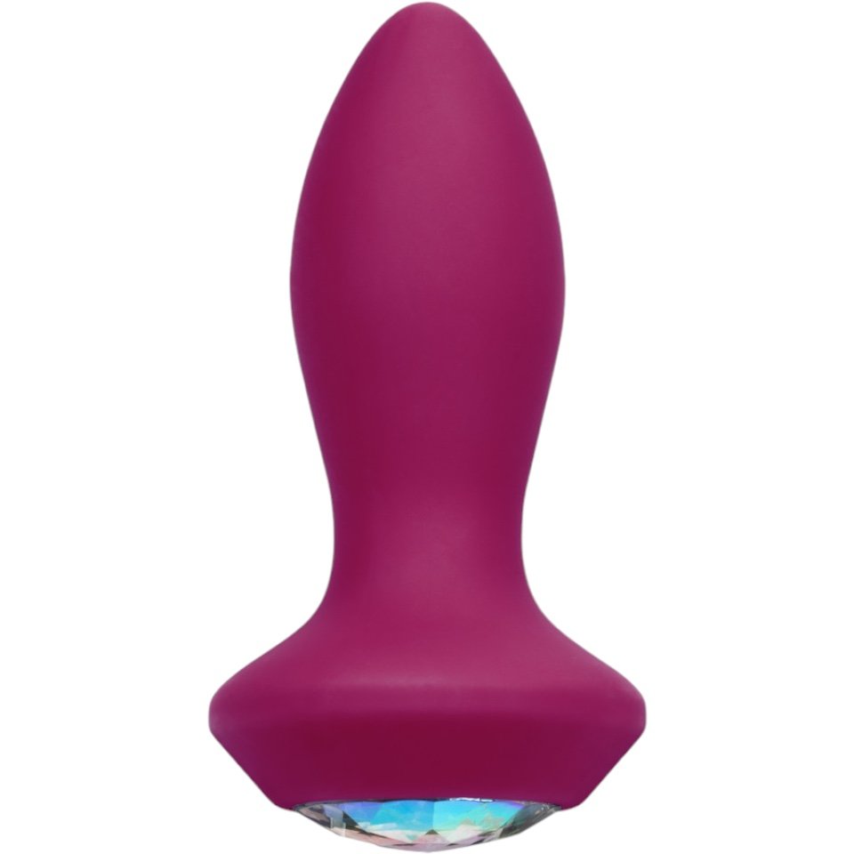 Power Gem Vibrating Petite Crystal Probe Butt Plug