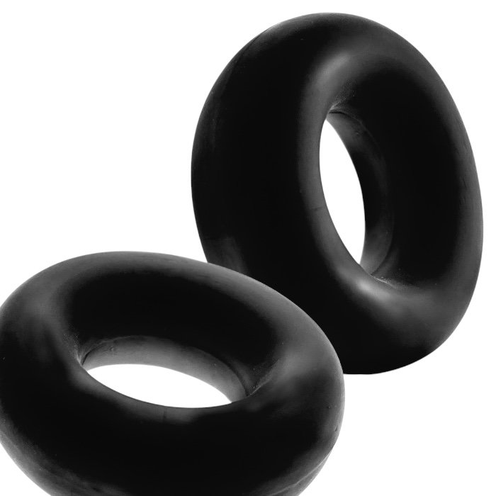 Hunkyjunk Stiffy 2-Pack Bulge Cockrings Tar Ice