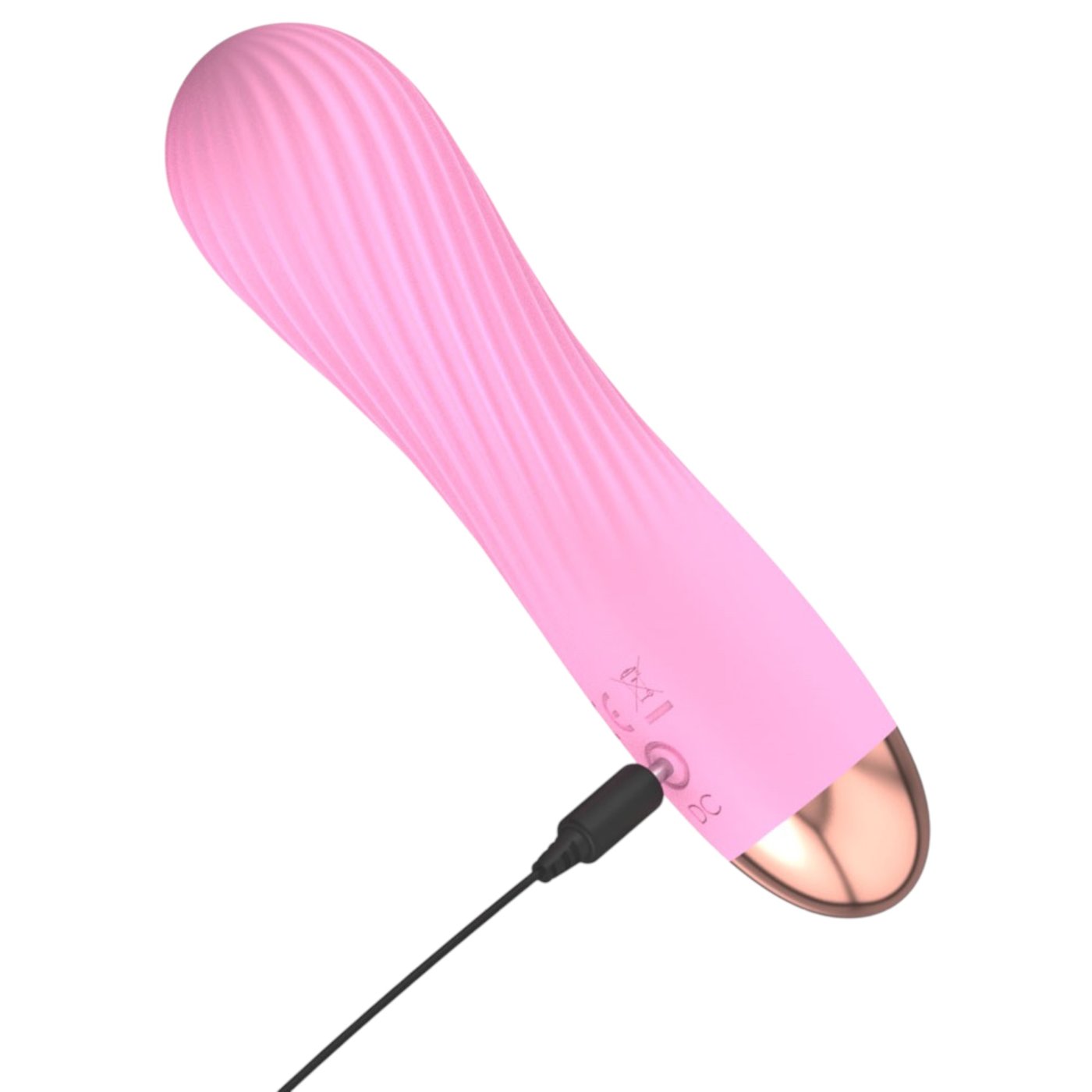 Cuties Silk Touch Rechargeable Mini Vibrator Pink