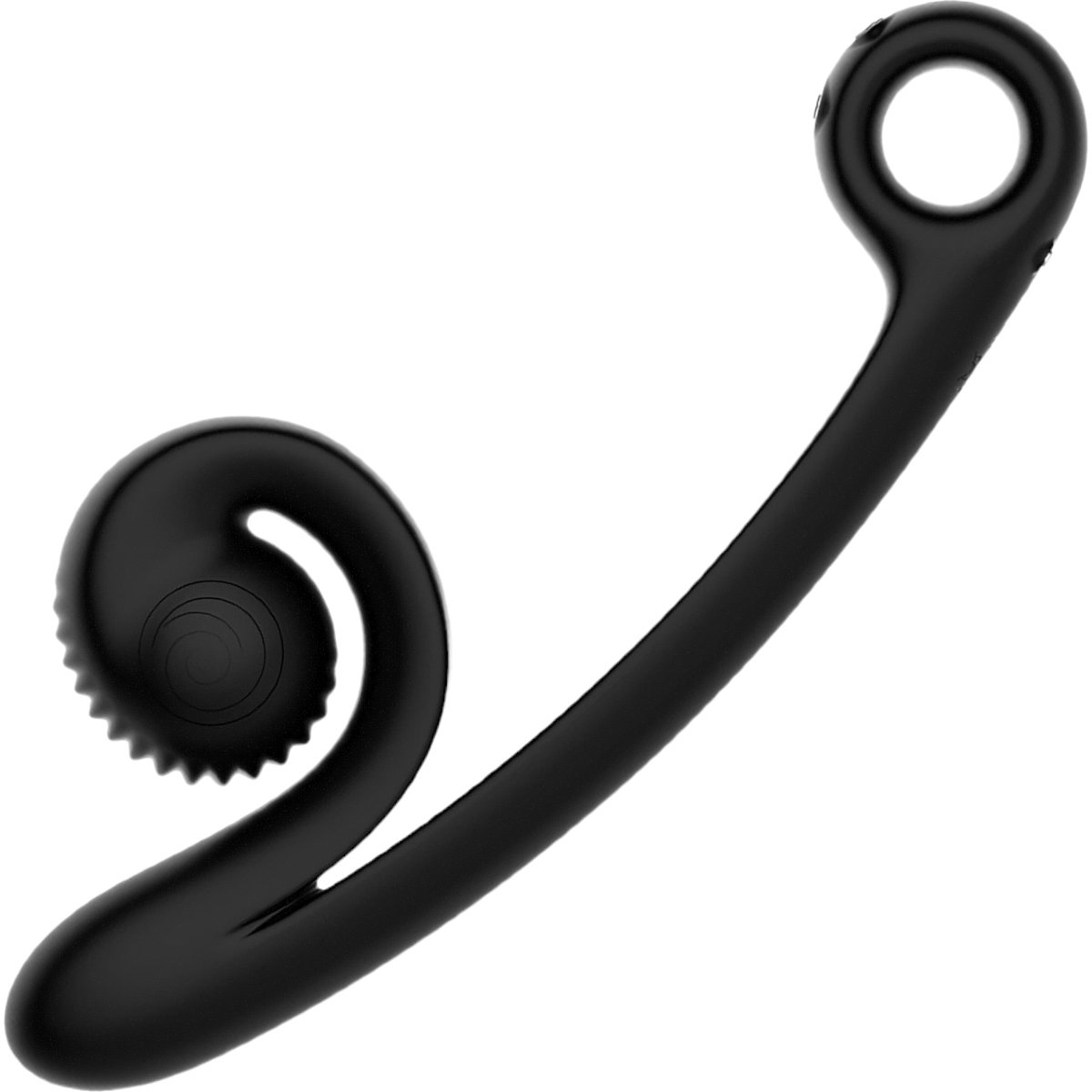 Snail Vibe Curve Rechargeable Powerful Dual Vibrator Black