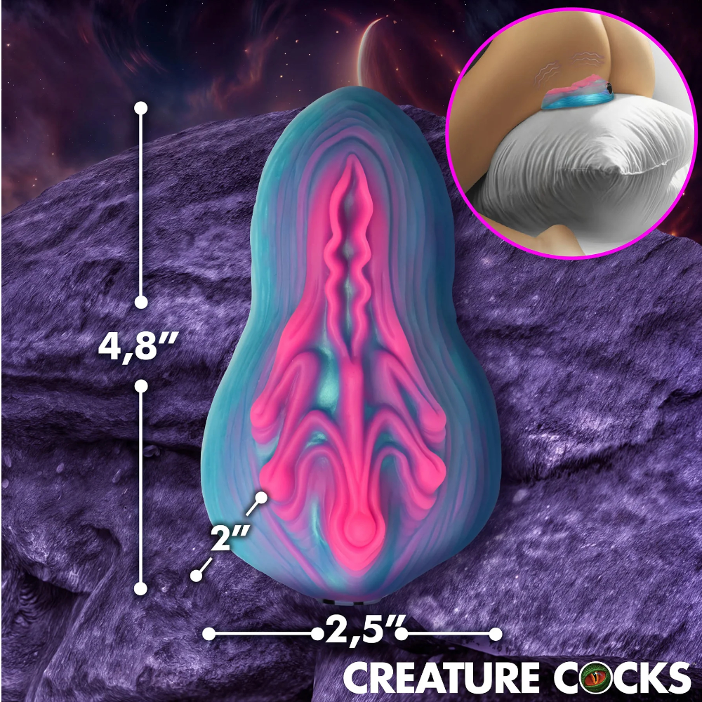 Creature Cocks Vulvaron Remote-Control Vibrating Silicone Grinder