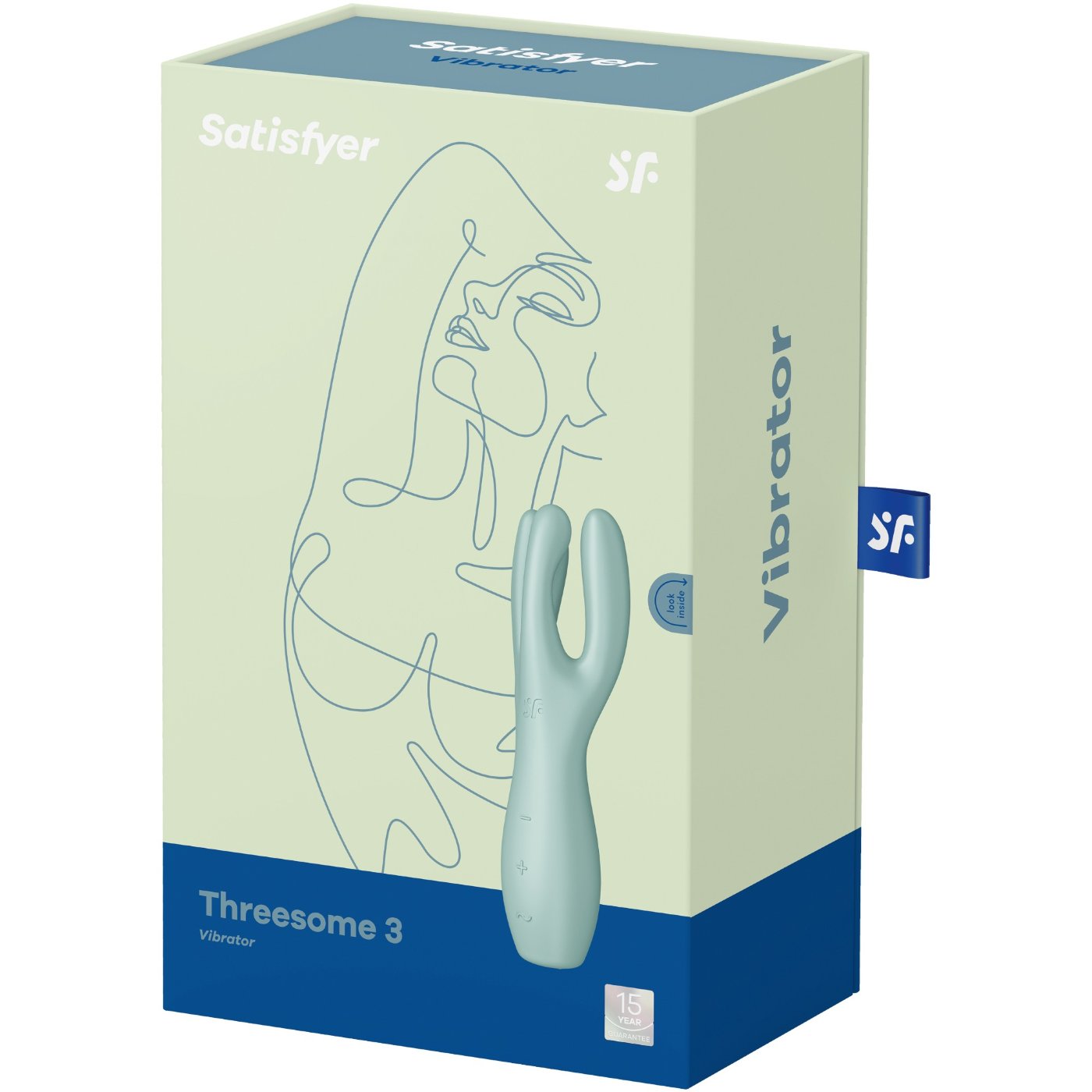 Satisfyer Threesome 3 Rechargeable Clitoral Stimulator