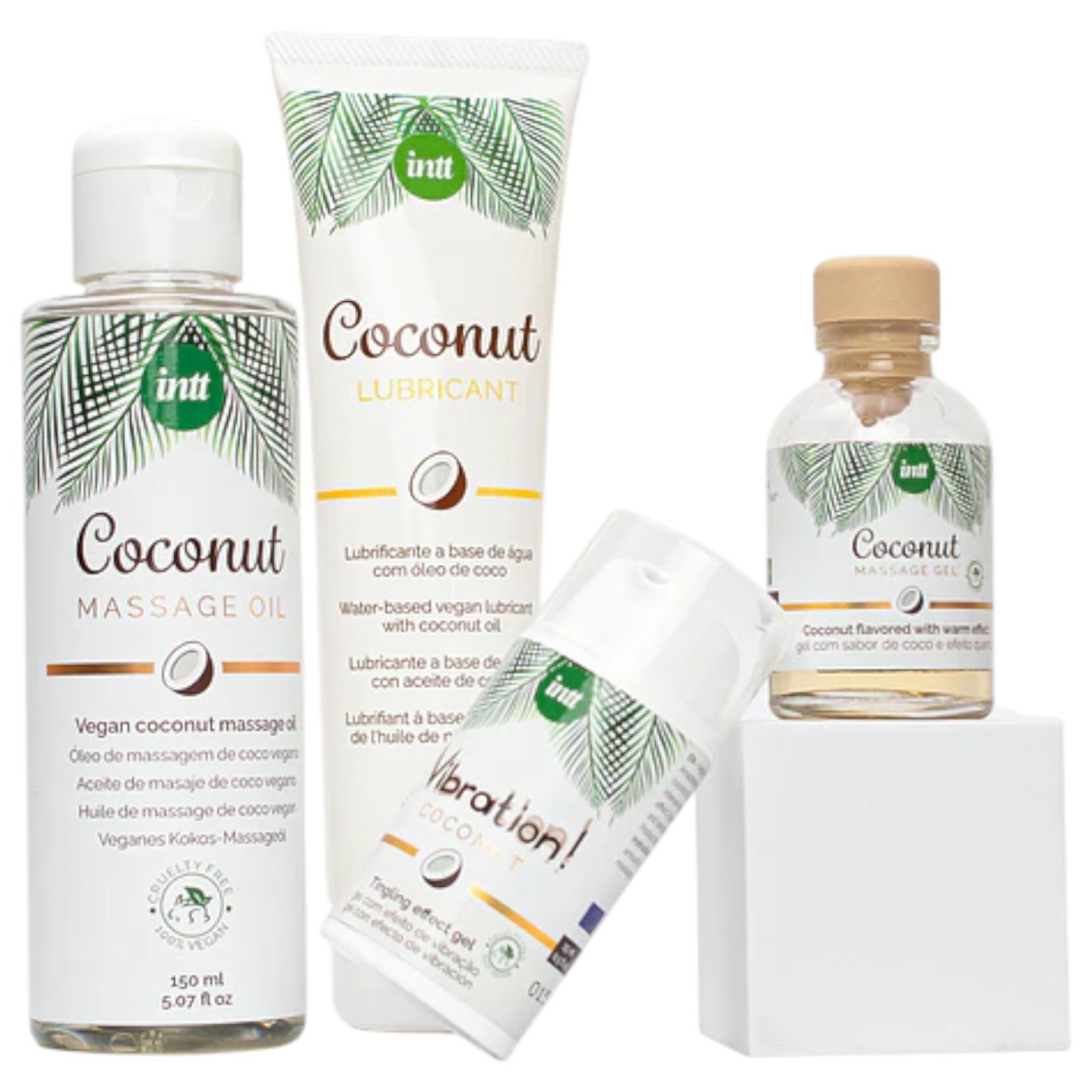 INTT Coconut Vegan Massage Oil 150ml