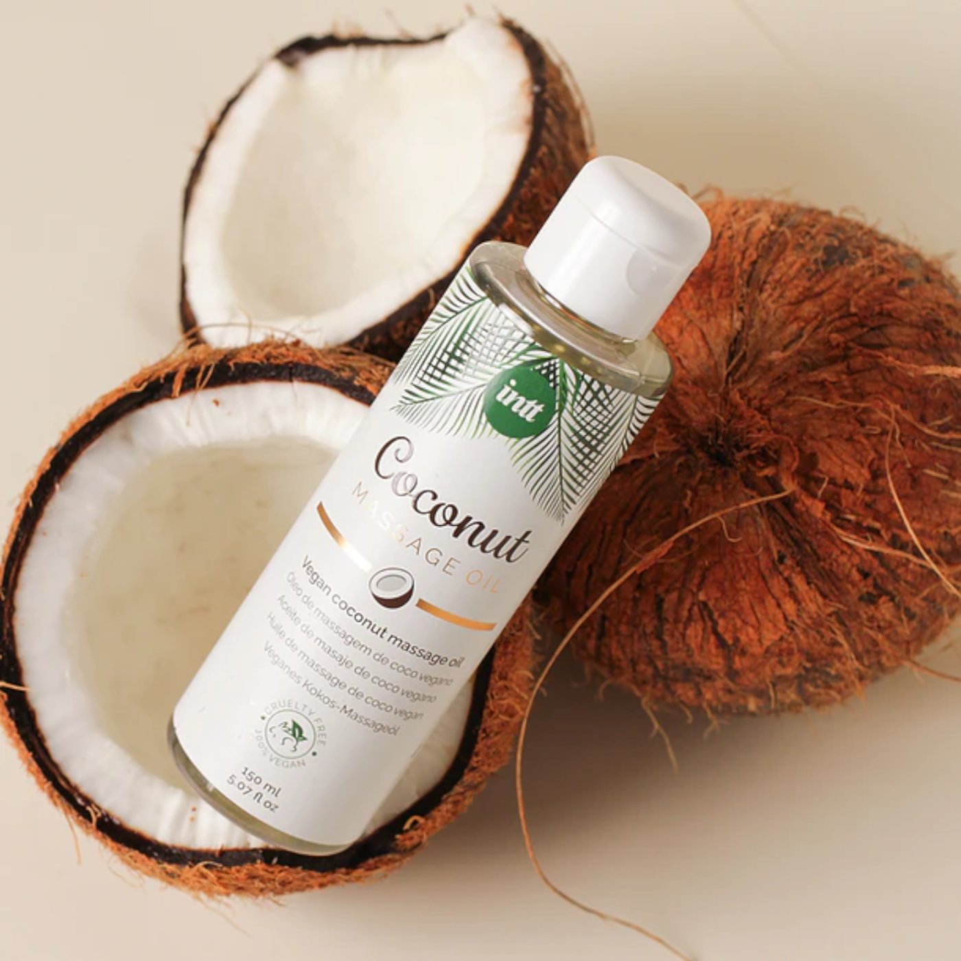 INTT Coconut Vegan Massage Oil 150ml