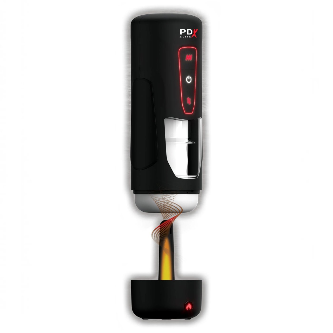 PDX Elite Milk Me Hotter Automatic Male Masturbator with Heat and Vibration