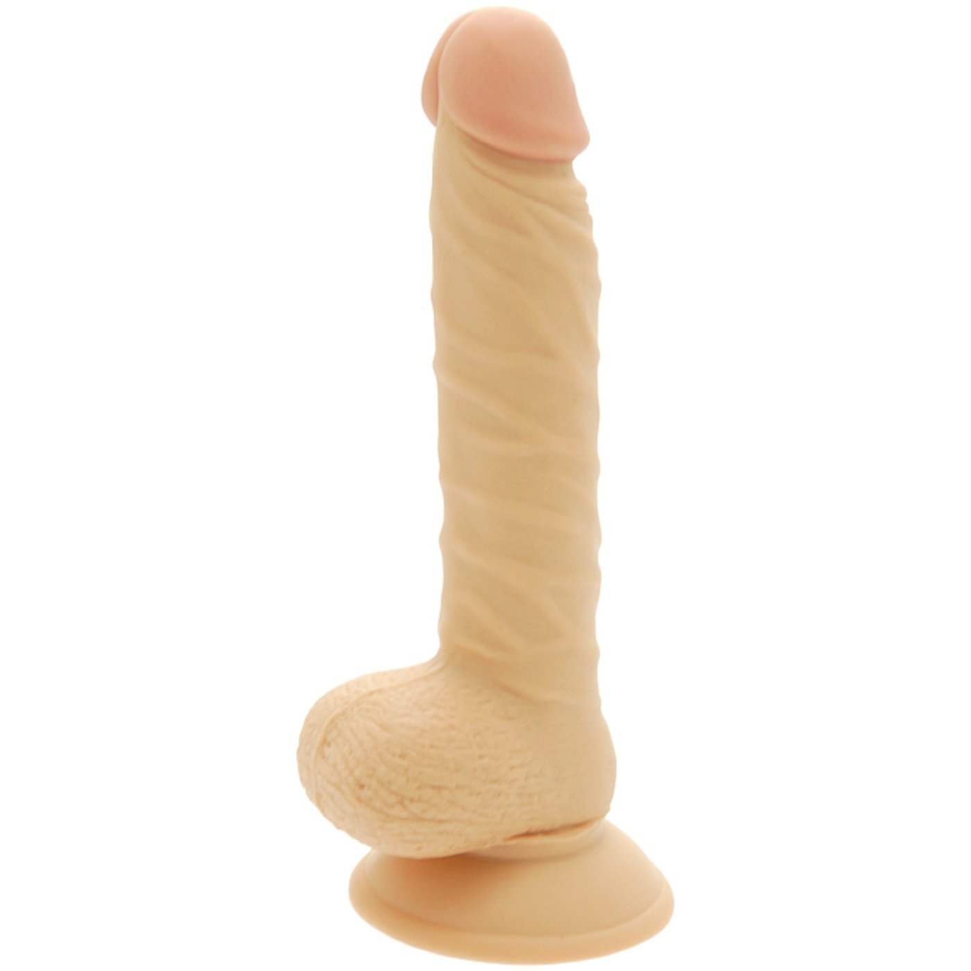 NMC Realistic Suction Cup Dildo With Balls 8 Inch