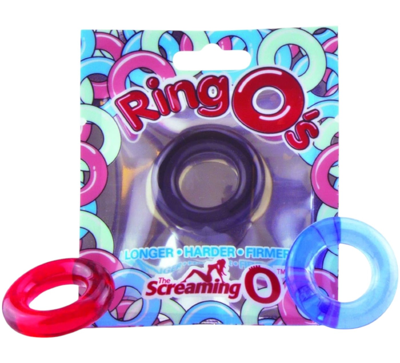 Screaming O RingO's Thick Silicone Cock Ring Black