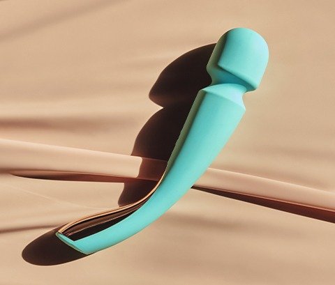 LELO Smart Wand 2 Large Rechargeable Vibrator Aqua