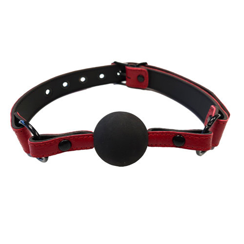 Rouge Garments Leather Croc Print Ball Gag – Rouge Garments