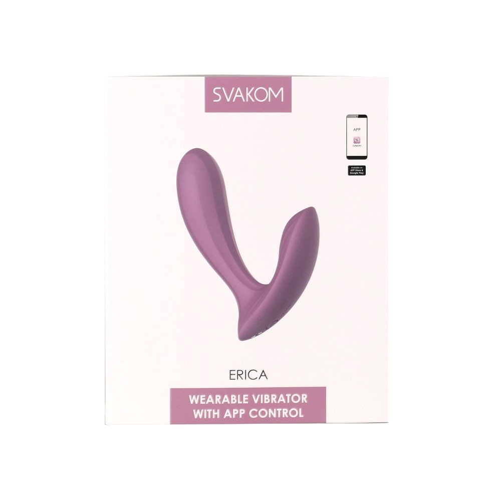 Svakom Erica App Controlled Wearable Clitoral, G-Spot and Anal Vibrator