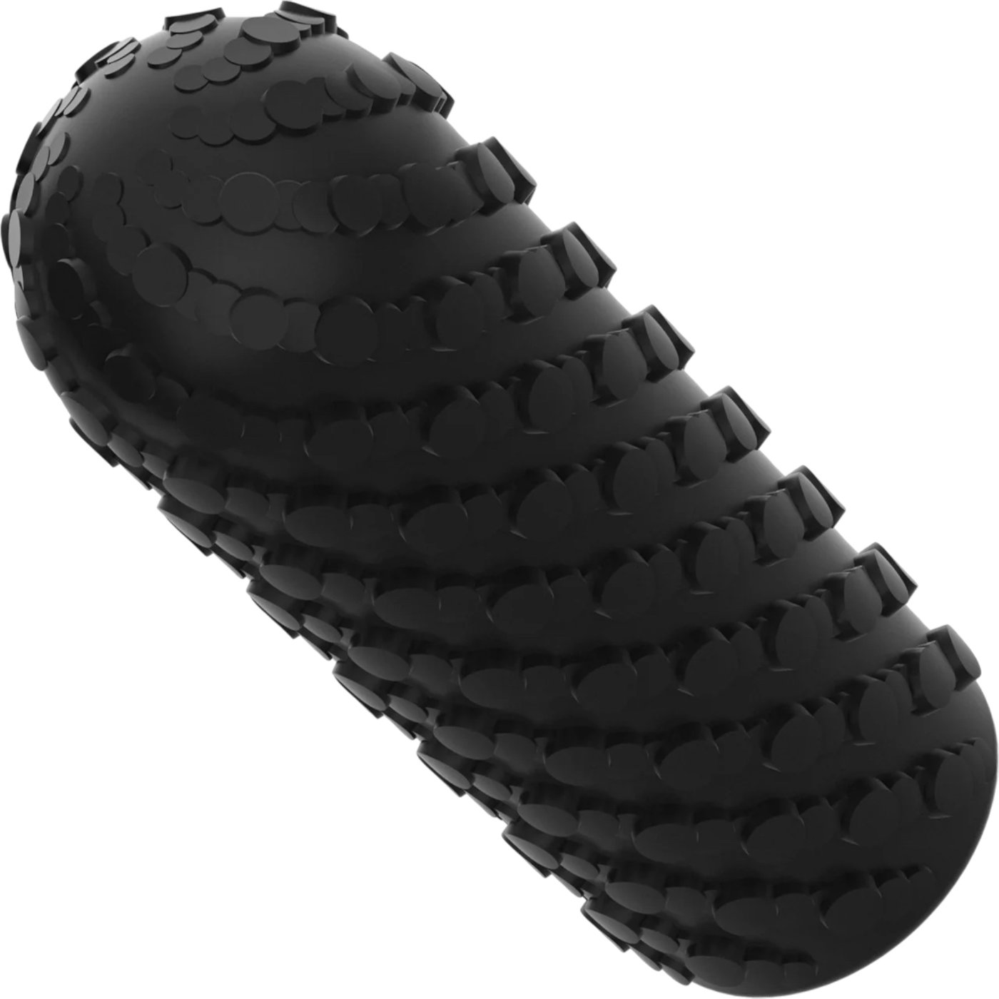 Arcwave Ghost Silicone Reusable Reversible Textured Male Stroker Black