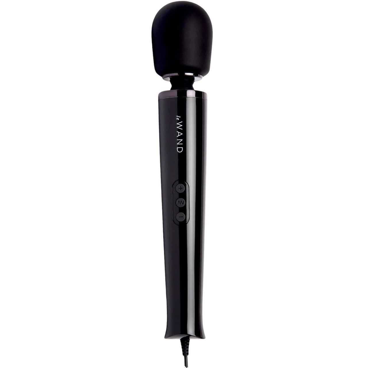 Le Wand Plug-In Massage Wand Vibrator Black