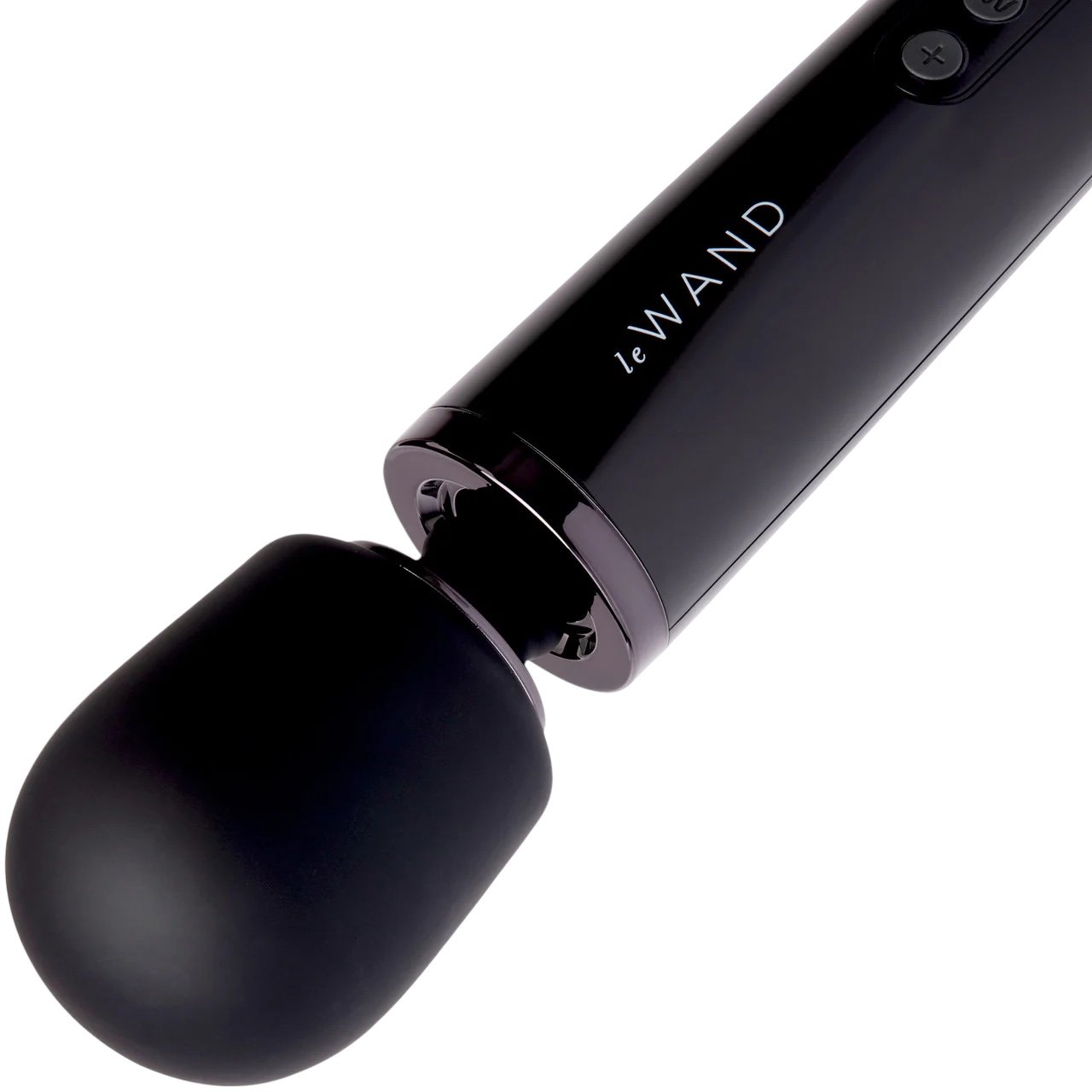 Le Wand Plug-In Massage Wand Vibrator Black