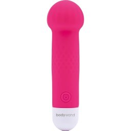 Bodywand Neon Mini Pocket Wand Massager Pink