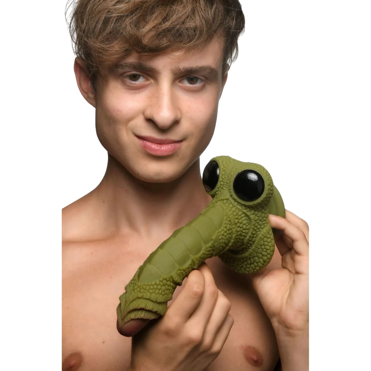Creature Cocks Swamp Monster Fantasy Silicone Dildo with Suction Cup 9 Inch 