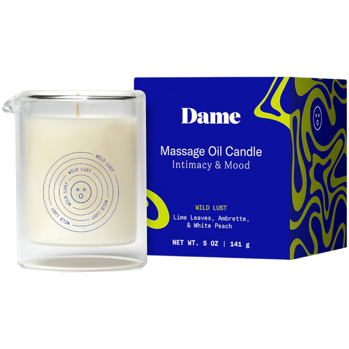 Dame Massage Oil Candle Wild Lust