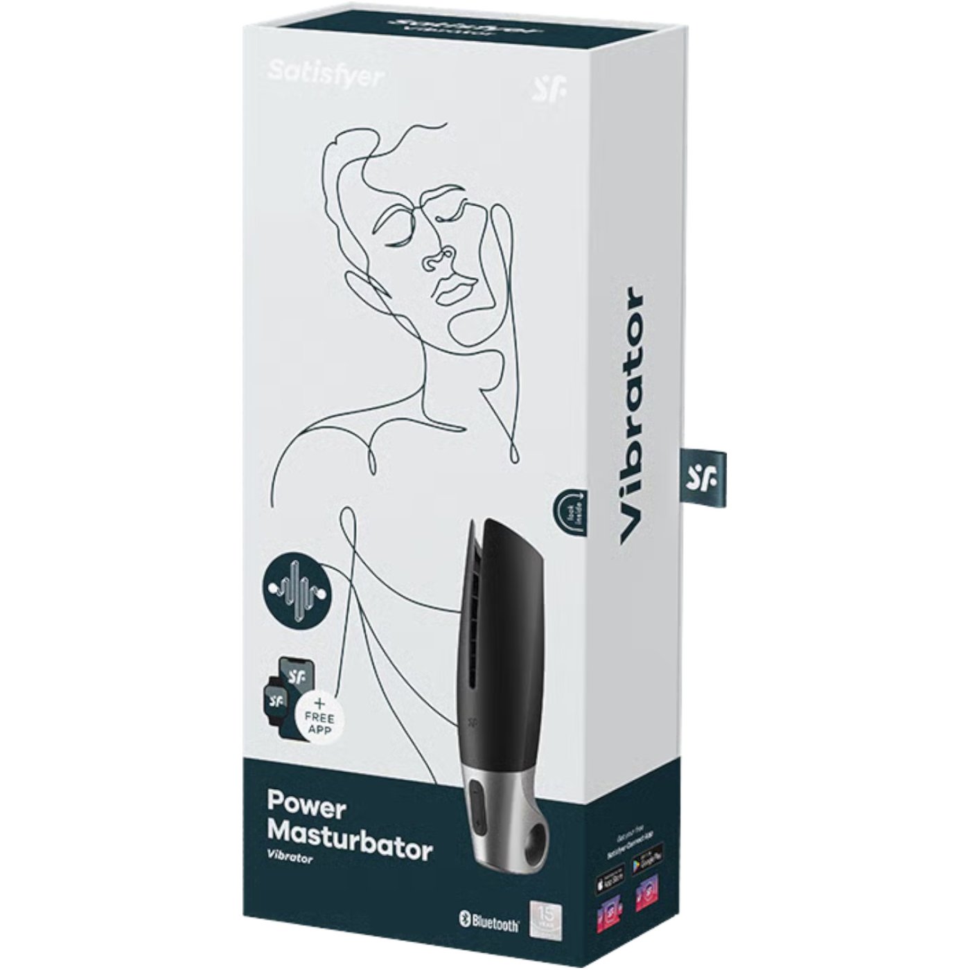 Satisfyer Power Masturbator App Controlled Automatic Male Masturbator 
