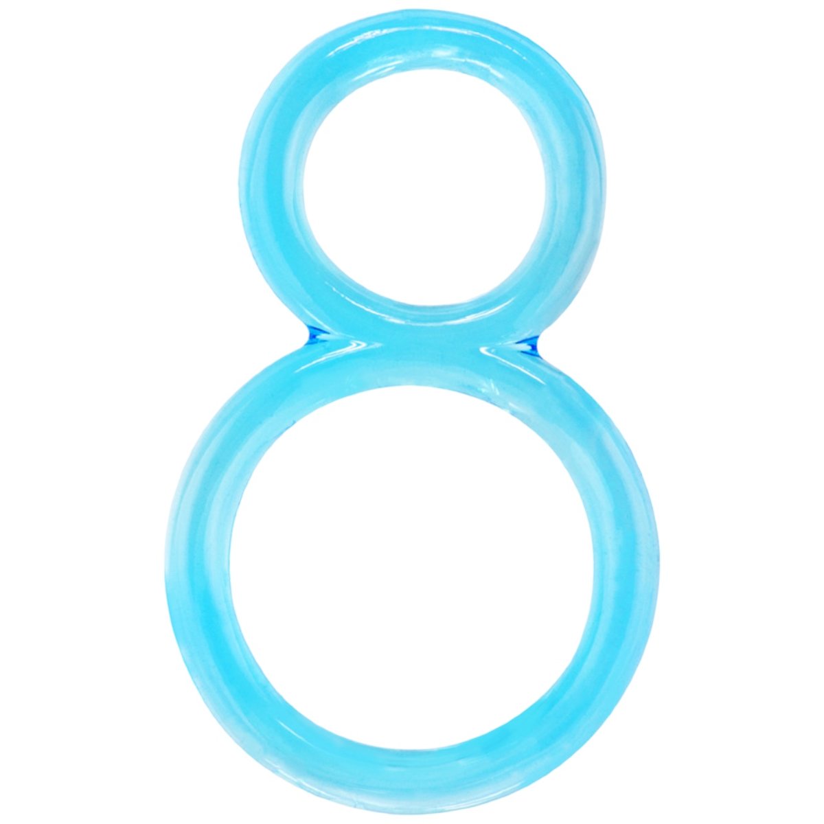 Screaming O Ofinity Stretchy Silicone Cock and Ball Ring Blue