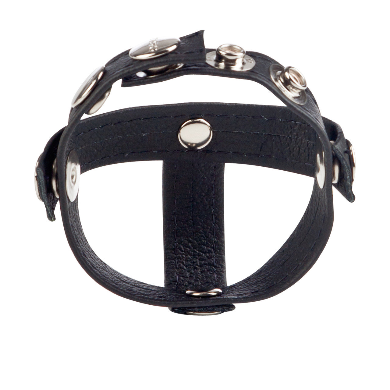 COLT Leather H-Piece Divider Cock & Balls Strap