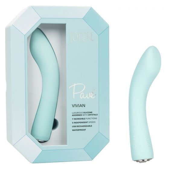 Pave By Jopen Vivian G-Spot Rechargeable Waterproof Curved Shaft Vibrator