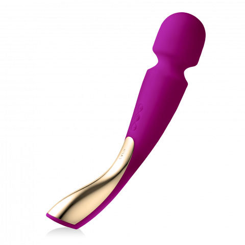 LELO Smart Wand 2 Large Rechargeable Vibrator Deep Rose