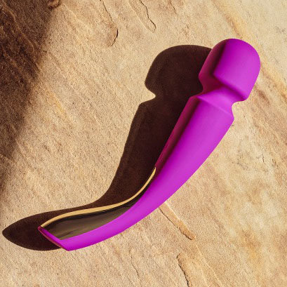 LELO Smart Wand 2 Large Rechargeable Vibrator Deep Rose