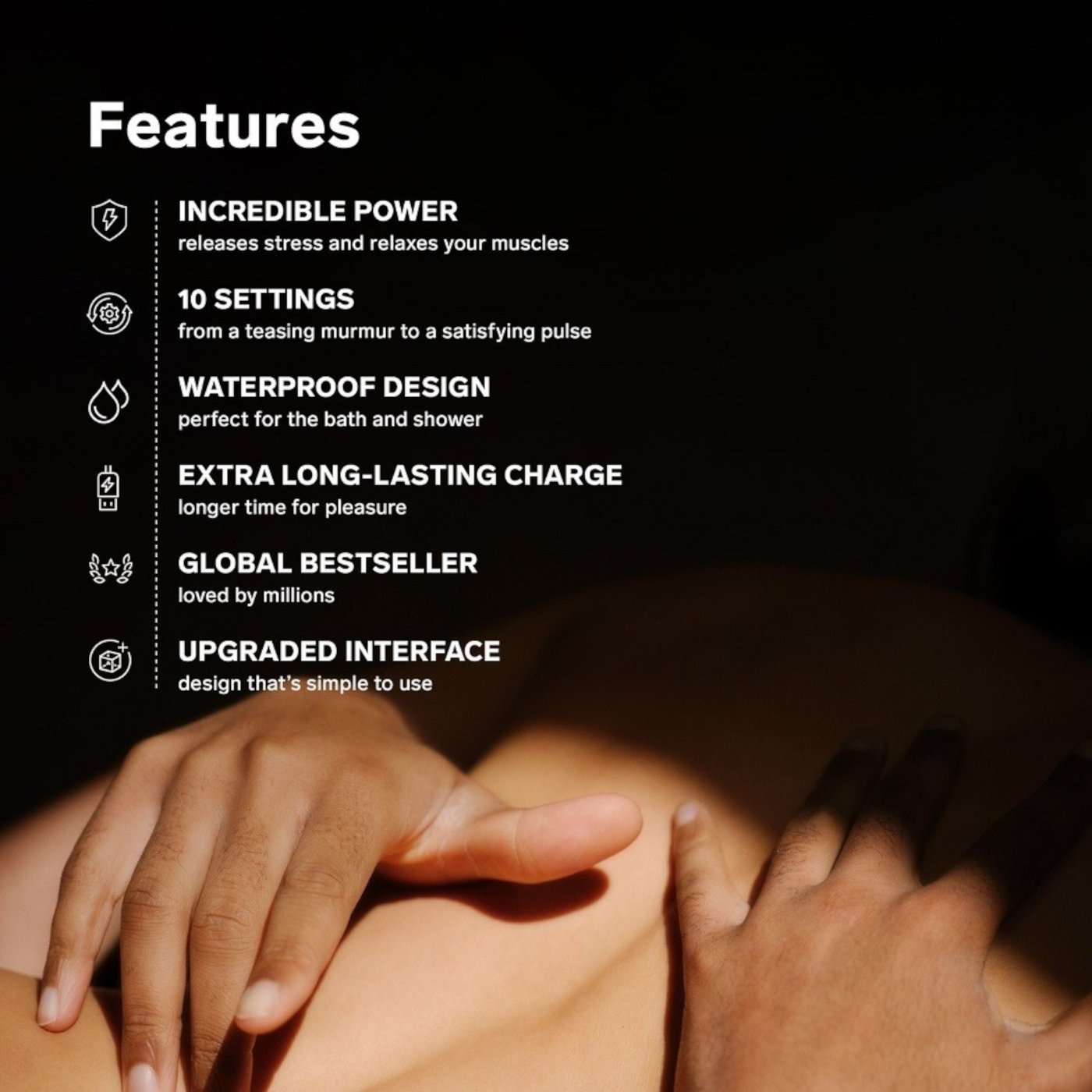 LELO Smart Wand 2 Large Rechargeable Vibrator Deep Rose
