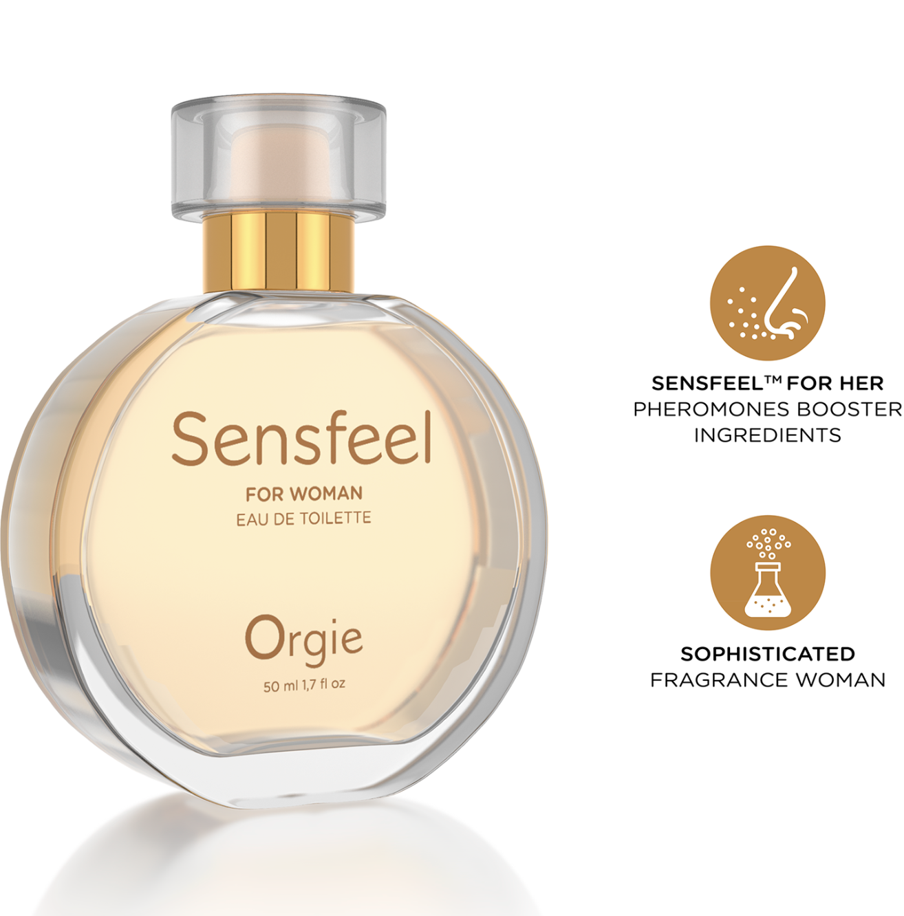 Orgie Sensfeel For Women Pheromone Perfume Invoke Seduction 50ml