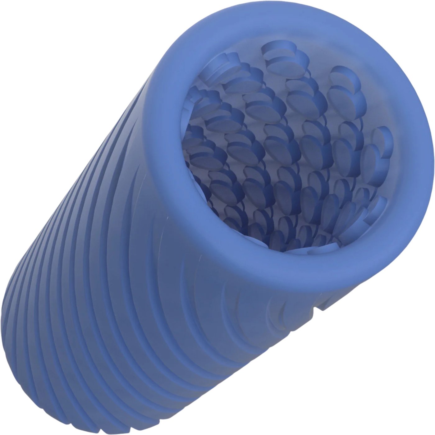 Arcwave Ghost Silicone Reusable Reversible Textured Male Stroker Blue