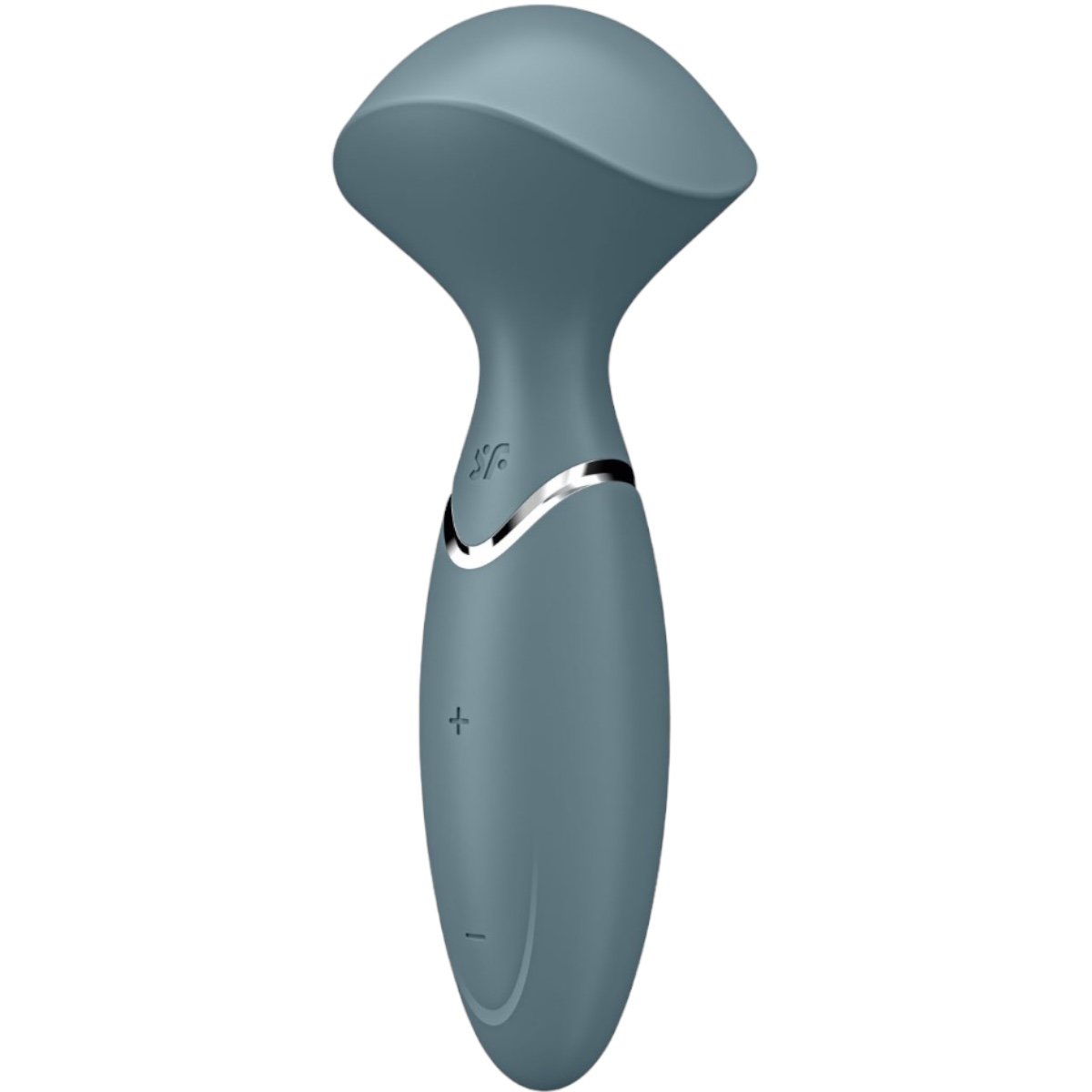 Satisfyer Mini Wand-er Rechargeable Wand Vibrator Grey