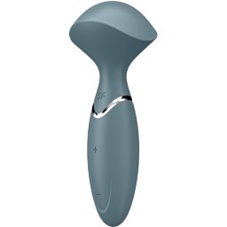 Satisfyer Mini Wand-er Rechargeable Wand Vibrator Grey