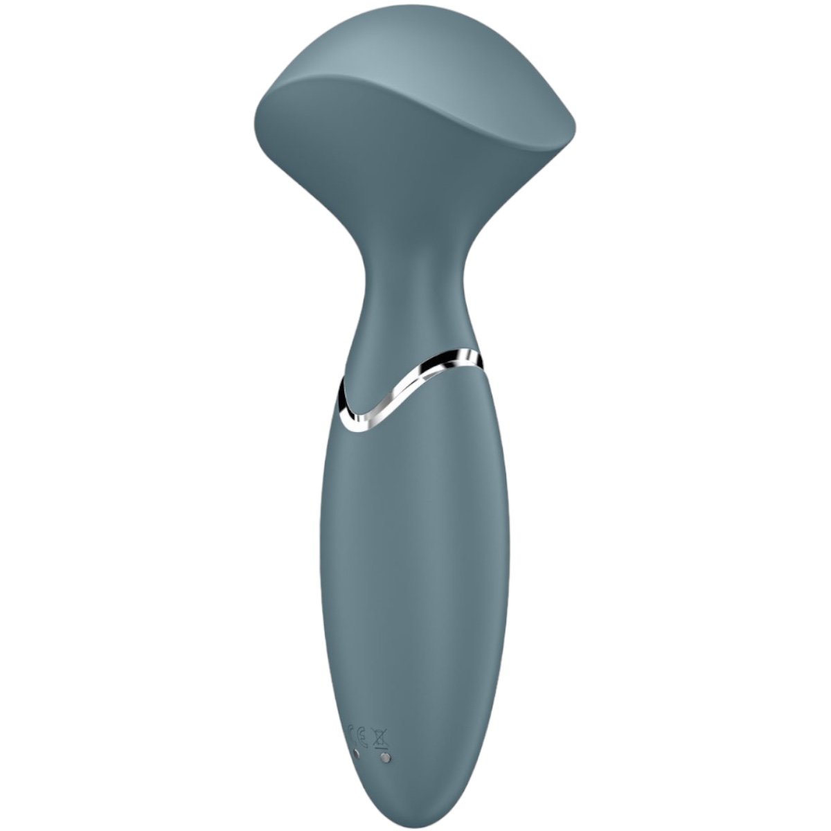 Satisfyer Mini Wand-er Rechargeable Wand Vibrator Grey