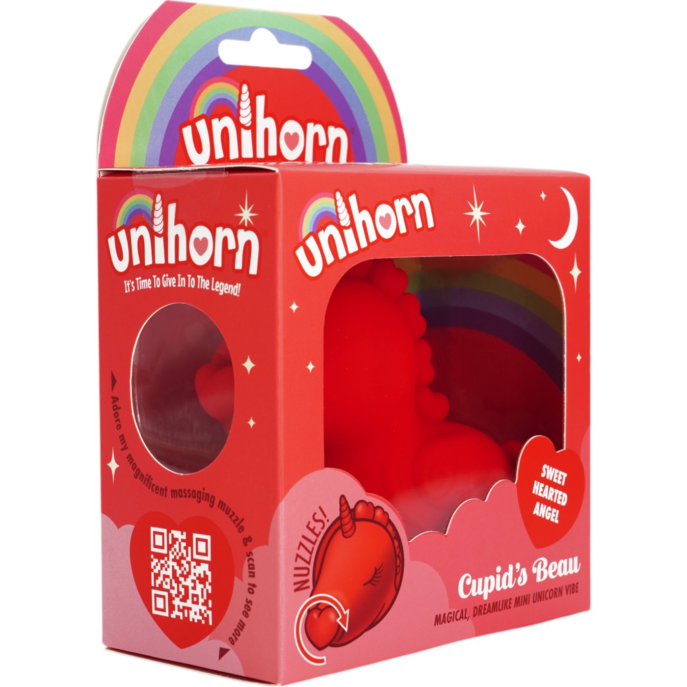 Unihorn Cupid's Beau Unicorn Heart-Tongued Vibrator