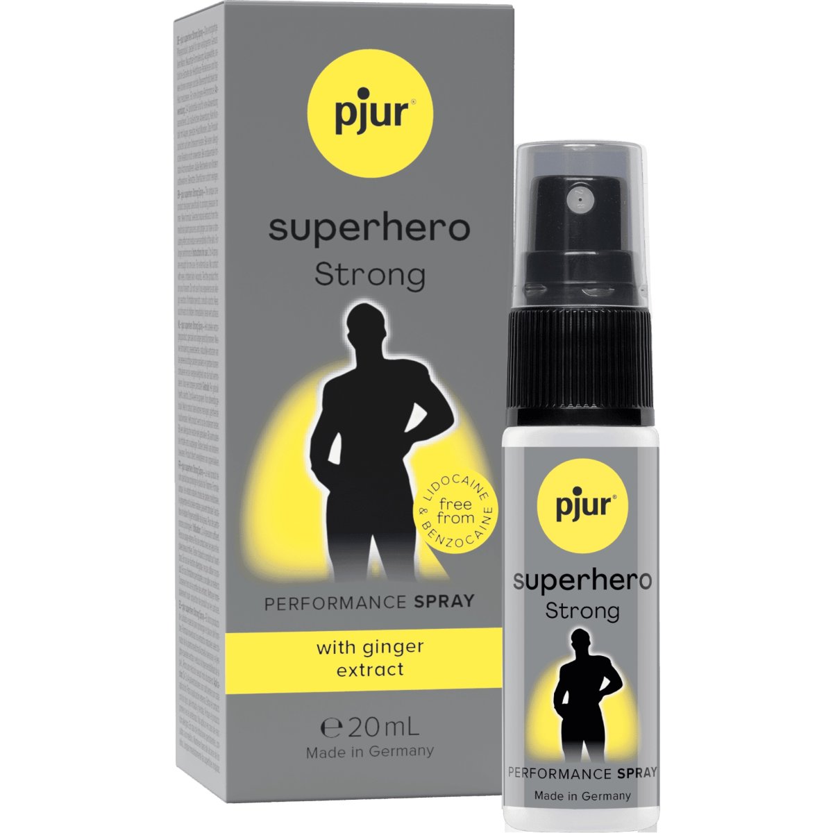Pjur Superhero Strong Delay Spray Transparent 20ml – Pjur