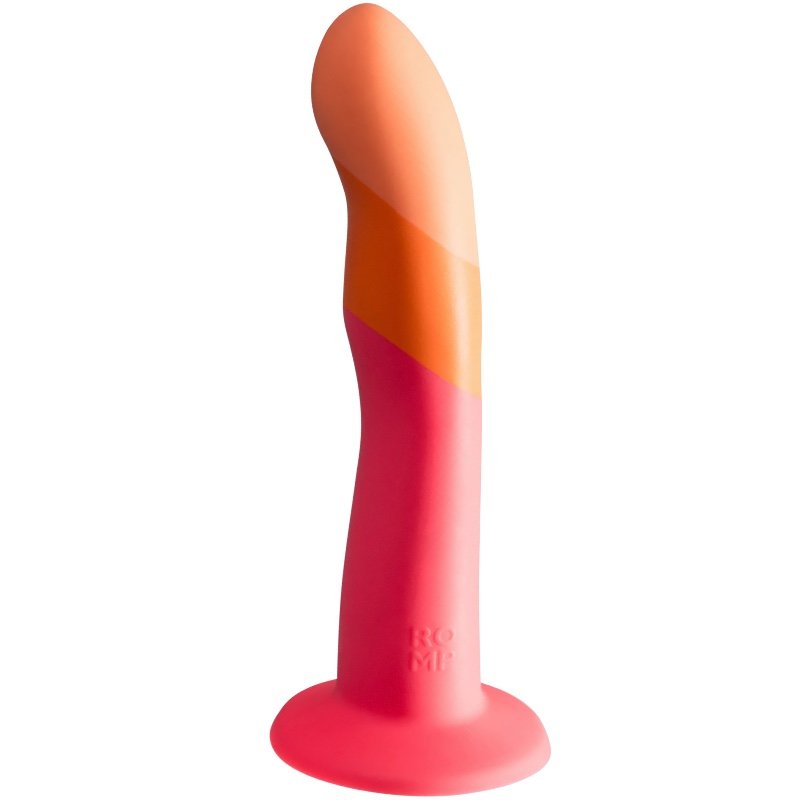 ROMP Dizi Non-Realistic Silicone Suction Cup G-Spot Dildo 7 Inch 