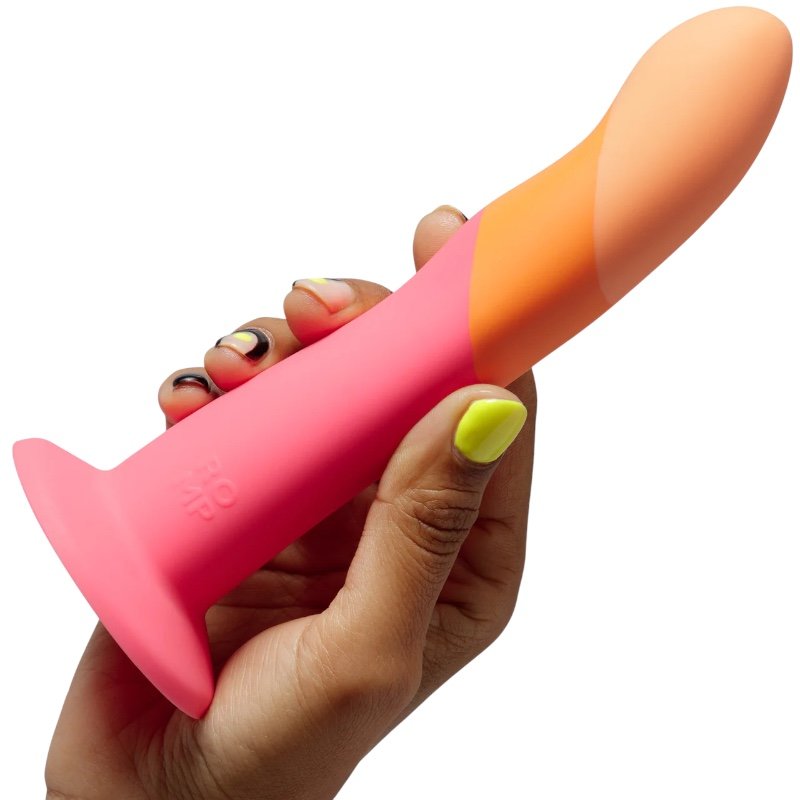 ROMP Dizi Non-Realistic Silicone Suction Cup G-Spot Dildo 7 Inch 