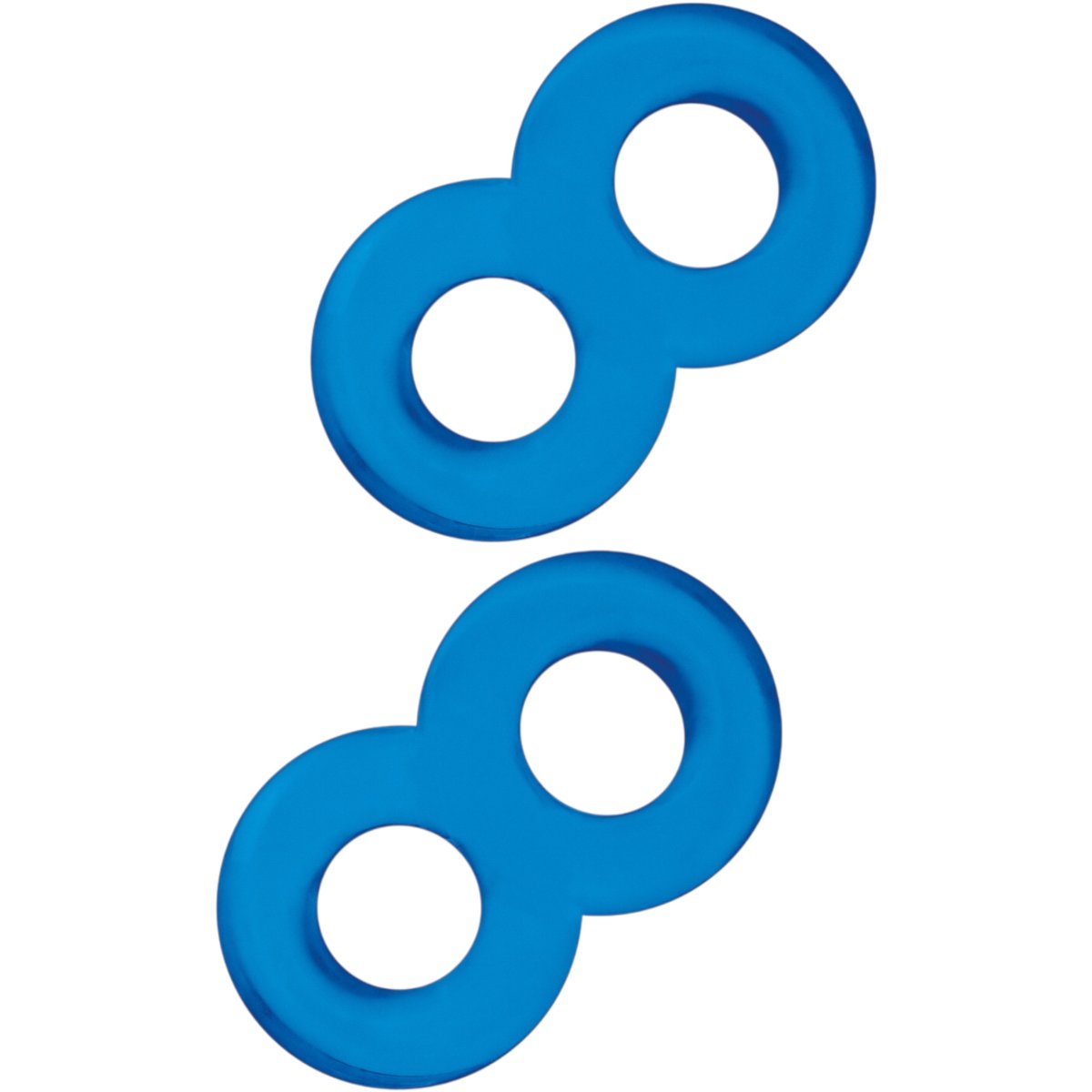 Blue Line Duo Cock & Ball Stamina Enhancement Ring (2 Pack)