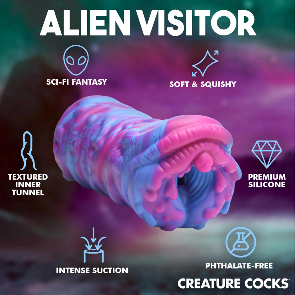 Creature Cocks Cyclone Squishy Silicone Alien Vagina Stroker