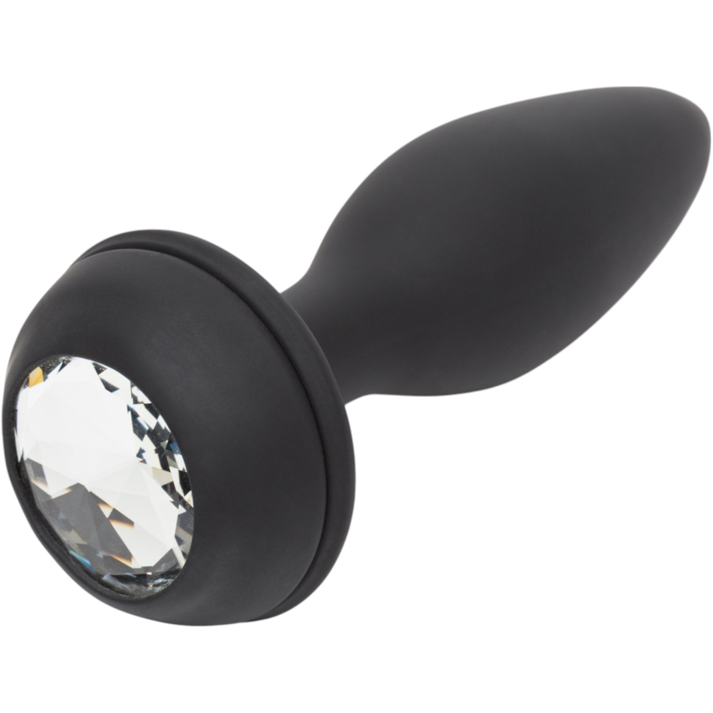 Happy Rabbit Rechargeable Vibrating Butt Plug Medium Black/Pink 4.75 Inch